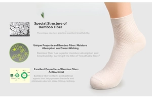Macro view showing breathable honeycomb texture of white bamboo fiber socks for men