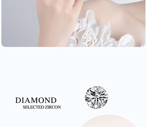 Macro shot of high-quality selected round zircon with diamond-like facets and sparkle