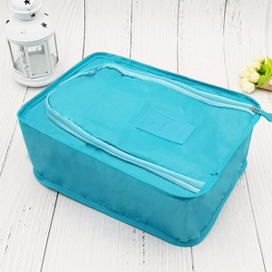 Borsa Porta Scarpe da Viaggio in Tessuto Oxford Organizer da Viaggio Portatile Multifunzionale per Scarpe