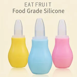 Baby Nasal Aspirator Manual Snot Mucus Cleaner With Soft Silicone Tip And PP Pump Safe Portable For Infants Newborns