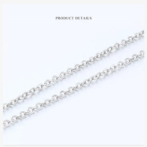 Detailed macro view of two polished silver metal chains for Africa map necklace