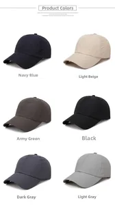 Detailed grid view of lightweight breathable mesh caps in six versatile outdoor colors