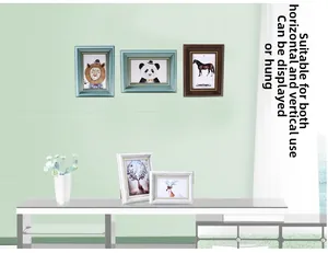European vintage photo frame detail showing wall hanging and tabletop display options