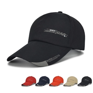 Sport Baseball Cap Canvas Cotton Adjustable Sun Protection Hat With Letter Print For Men Women Casual Outdoor Fashion