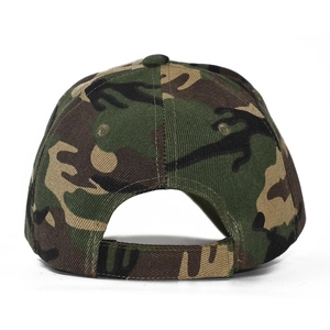Wald-Camouflage-Baseballkappe mit verstellbarem Riemen für den Outdoor-Sonnenschutz