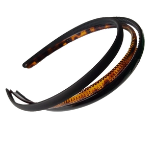 Anti-Slip Headband With Teeth Plastic Hair Hoop Thin For Women Girls Face Washing Styling Hair Accessories
