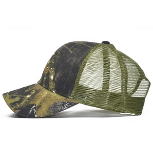 Casquette trucker camouflage avec motif de forêt pour le sport et la randonnée