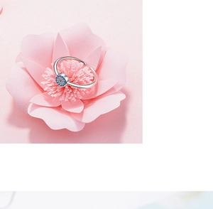 Macro view of S925 sterling silver ring showing evil eye design and S925 hallmark