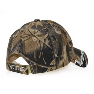 Klassische Camouflage-Baseballkappe für Herren mit Deer Hunter Stickerei und Tarnmuster