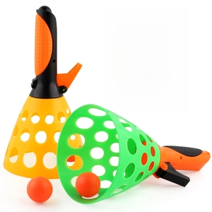 Jeu de balle éjecteur et de capture pour activités de plage et interaction parent-enfant
