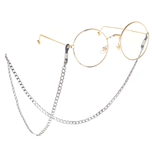 Stainless Steel Glasses Chain Anti Slip Eyewear Strap Holder For Sunglasses Reading Glasses Durable Simple Style