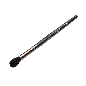 RANCAI E101 tapered eyeshadow blending brush with soft goat hair and matte black handle