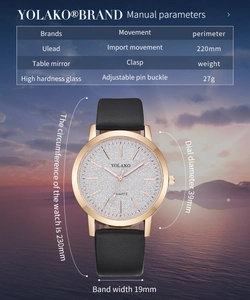Nahaufnahme einer Damen Quarzuhr mit Roségold Gehäuse und Sternenzifferblatt im Sonnenuntergang