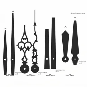 Varias manecillas de reloj de cuarzo creativas en estilos minimalista y vintage
