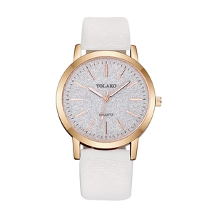 Damen Quarzuhr Glitzer Sternen Zifferblatt Legierung Gehäuse PU Lederarmband Minimalistische Analoge Armbanduhr Mode Elegant