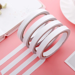 Strong Double Sided Adhesive Tape White Sticky For Office School DIY Craft Stationery Scrapbooking Multi Purpose High Bond