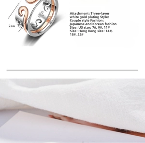 Detail view of S925 sterling silver ring with 7mm hollow wave pattern and polished finish