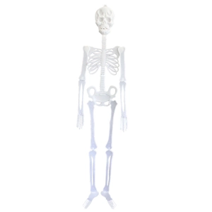 Luminous Halloween human skeleton hanging decoration for bars and KTV party atmosphere