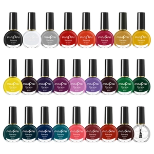 Stamping Nagellack Professioneller Maniküre Kunst Lack Schnell Trocknend Hohe Sättigung DIY Nagel Design Lack
