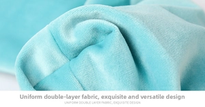 Close-up of premium double layer velvet fabric showing soft texture for gift bags
