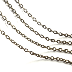 Bronze DIY Gliederkette für die handgefertigte Herstellung von Schmuckzubehör