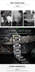 Close-up of silver square link chain bracelet for men on a rugged stone texture