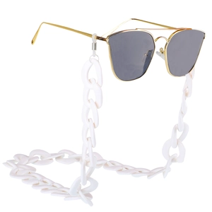 Fashion Acrylic Glasses Chain Anti-Lost Neck Strap Chunky Link Eyeglass Lanyard Retro Sunglasses Holder For Women Men
