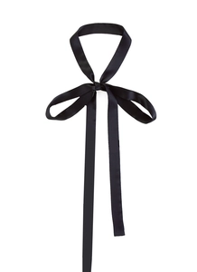 Skinny Scarf Solid Color Matte Satin Ribbon Scarf Long Narrow Necktie Hair Band For Handbag Accessories Women Handmade