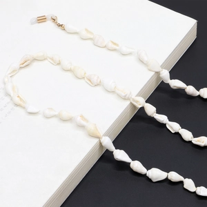 Natural Shell Glasses Chain Non-slip Conch Eyewear Strap Fashion Sunglasses Lanyard For Women Vacation Style