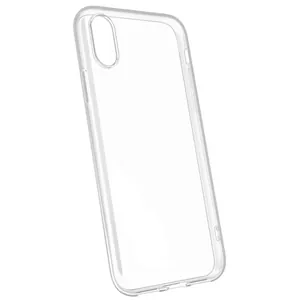 Clear transparent TPU phone case for iPhone 16 Pro Max with precise camera cutouts