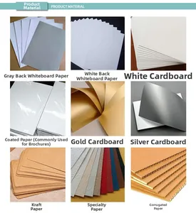 Comparaison détaillée de divers matériaux d'emballage comme le papier Kraft et le carton doré