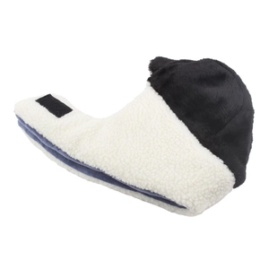 Plush winter trapper hat for women and kids with warm fleece lining and ear flaps