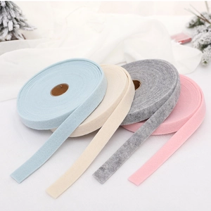 Christmas Wool Felt Decorative Ribbon For Christmas Tree Garland DIY Bow Material Festive Floral Wreath Crafting Supplies