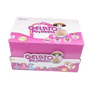 6 pieces of Gelato Princess scented dolls transforming from ice cream to figurines