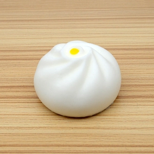 Jouet anti-stress réaliste en forme de brioche chinoise, rebond lent, modèle de 6 cm