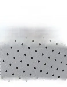 Detailed view of breathable mesh holes on grey hip hop cap fabric for comfort
