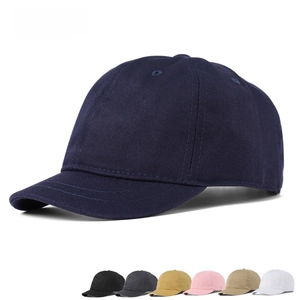 Kurze Krempe Baseballkappe für Damen und Herren in verschiedenen Farben aus Twill-Baumwolle