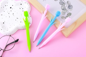 Creative tulip shaped mechanical pencils in four colors with high quality artistic design