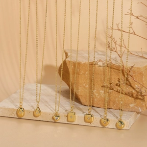 Copper Zircon Starburst Pendant Necklace Geometric Hexagram 14K Gold Plated Minimalist Dainty Jewelry Women