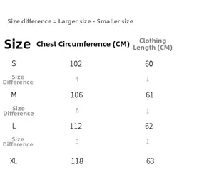 Detailed sizing chart for women hollow-out beach cover up sweater with bust measurements