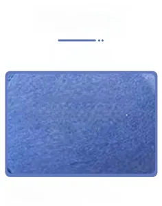 Detail of blue seamless high waist yoga set fabric showing breathable soft knit texture