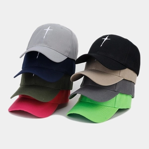 Détails de huit couleurs de casquettes en coton brodées avec logo en étoile