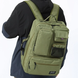 Zaino Casual In Tessuto Oxford Tasche Multiple Grande Capacità Borsa Per Laptop Per Studenti Scuola Pendolari Unisex