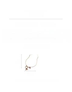 Tiger eye stone cross and flower vintage necklace with dimensions and material specs
