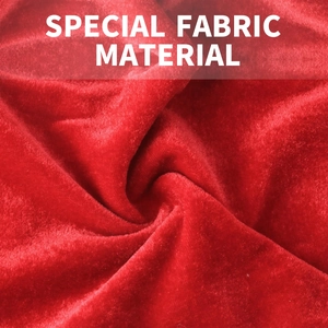 Large red velvet butterfly decoration for weddings featuring premium plush fabric material