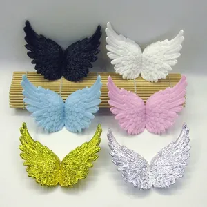 Angel Wings Decorative Accessories Plastic DIY Craft Materials For Christmas Gift Cake Topper Ornament