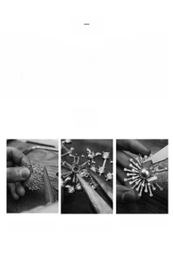 Detail showing fine grinding and manual mosaic craftsmanship for the cartoon cat alloy pin