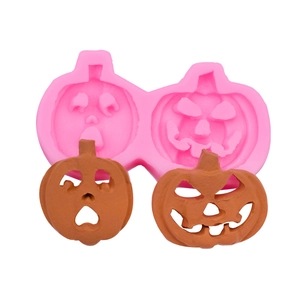 Stampo in silicone a zucca di Halloween per decorazione torte e cioccolato