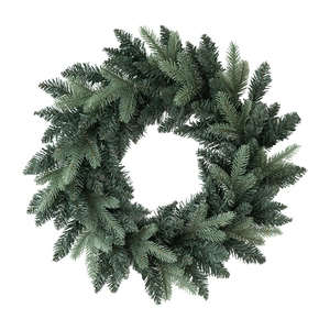 Nordischer minimalistischer künstlicher Kiefernnadel-Weihnachtskranz für Tür und Wand