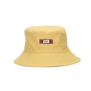 Bucket Hat Sun Protection UV Protection Polyester Letter Patch Summer Outdoor Breathable Fisherman Hat For Women